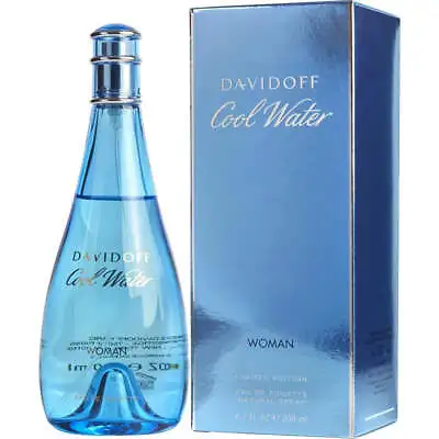 Cool Water By Davidoff Perfume For Women EDT 6.7 / 6.8 Oz New In Box • $38