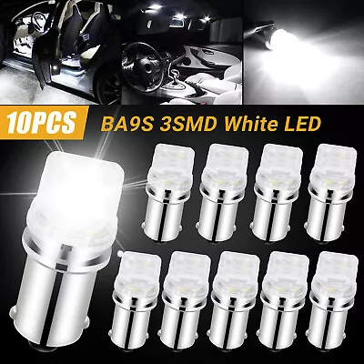 10x BA9S 1815 T4W LED Instrument Dash Panel Gauge Interior Light Bulb Pure White • $8.98