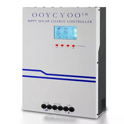 100A MPPT Solar Charge Controller 12V/24V 36V 48V Auto PV 150V MAX 5000W USB Z1 • $29.99