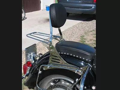 $202.16 • Buy Passenger Sissy Bar Backrest W/ Rack Yamaha XVS 1300 Midnight Star & V-star