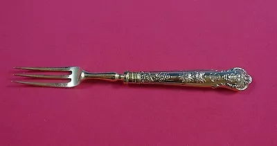 Vintage Grape Vermeil By Mappin And Webb Sterling Silver Fruit Fork HHas 6 3/4  • $259