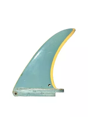 Vintage 1970s Era Rainbow Fin Co. Surfboard Fin 7  (multi Color) • $150