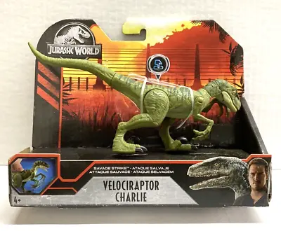 Jurassic World-savage Strike-velociraptor Charlie-new In Package • $10.95