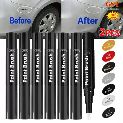 Professional Touch Up Scratch Remover Auto Paint Repair Brush Car Color Fix Pen • $7.47