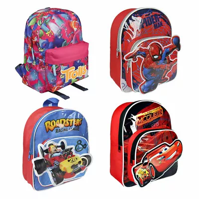 Disney Girls Boys Kids Childrens Backpack Rucksack Nursery School Bag - Gift • £6.99