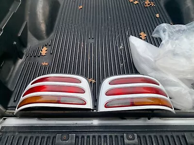 1994-1998 Ford Mustang EXPORT AMBER Tail Lights JDM Horizontal With Harnesses • $1145