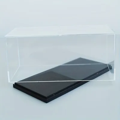 1:32 Display Box Transparent Acrylic Box Anti-Dust W/ PU Base For Model Car Toys • $9.99