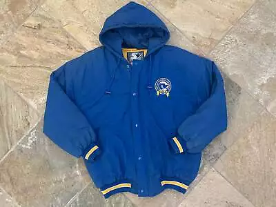 Vintage UCLA Bruins Starter Parka College Jacket Size Large • $81.37
