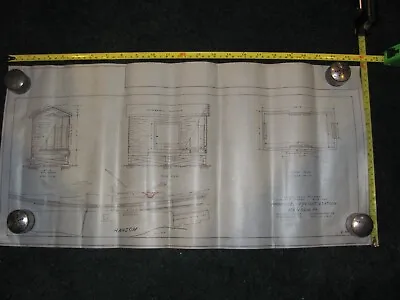 $7.99 • Buy LEHIGH VALLEY LVRR 1944 RANSOM FREIGHT STATION PA BLUEPRINT Vellum-paper