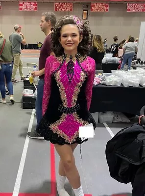 2021 John Carey Irish Dance Solo Dress U13-U15 • $500