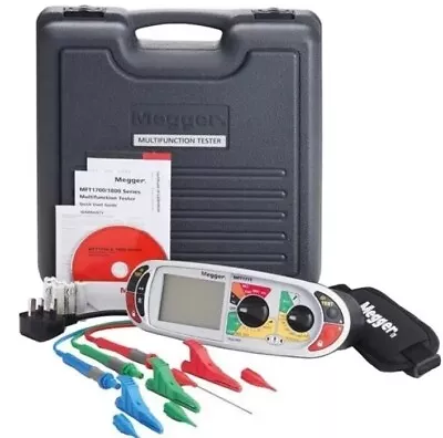 Megger MFT1711 (1008-121) Multifunction Tester New With Megger Calibration Cert • £699