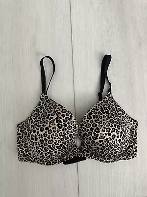 Fabulous By Victoria's Secret Bra Gel Padding Sz 32D Animal Print • $10.99