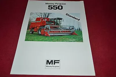 Massey Ferguson 550 Combine Dealer's Brochure YABE1  • $14.99