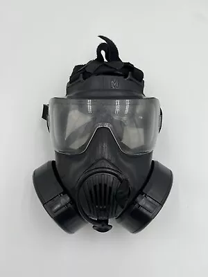 Avon M50 Gas Mask Military Surplus Size Med M-50 With Attached Filters M61 • $349.99