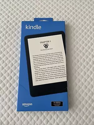 Amazon Kindle 2022 16GB Wi-Fi 6 Inch E-Reader– Black • £1.20