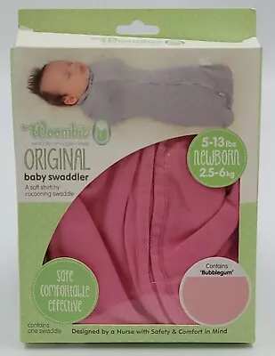 $14.99 • Buy Woombie Original Baby Swaddler Newborn [5-13 Lbs] Bubblegum