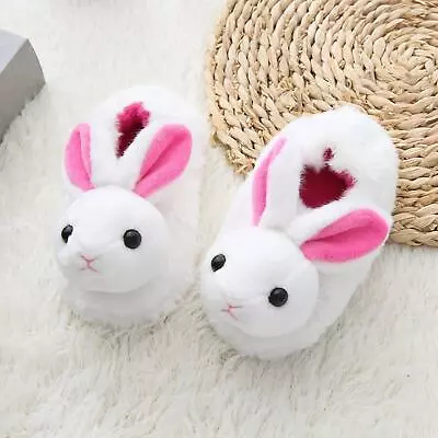 Bunny Plush Slippers Indoor Outdoor Slippers Warm Slippers For Children Toddlers • $19.01