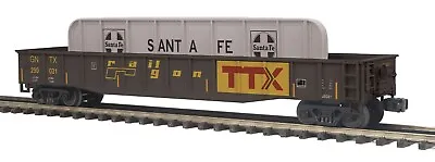 Mth Premier 20-95412 Ttx Railgon Gondola Car W/ Santa Fe Girder Load  O New • $115
