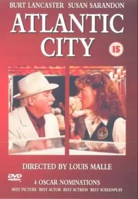 Atlantic City DVD (2001) Burt Lancaster Malle (DIR) Cert 15 Fast And FREE P & P • £7.89