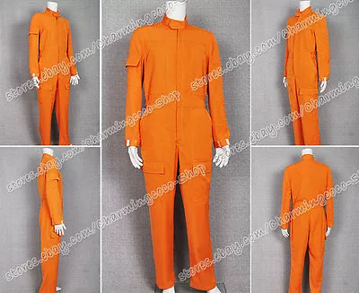 Star Wars Cosplay X-Wing Pilot Costnme Uniform Orange Jumpsuit Well Made Cool • $79.97