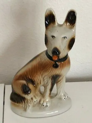 $8.90 • Buy Vintage German Shepherd Dog Figurine Brazil 7 3/4 