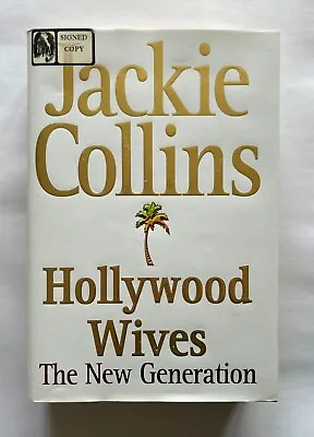 Hollywood Wives By Jackie Collins Hardcover First UK Edition (2001) SIGNED • £15.50