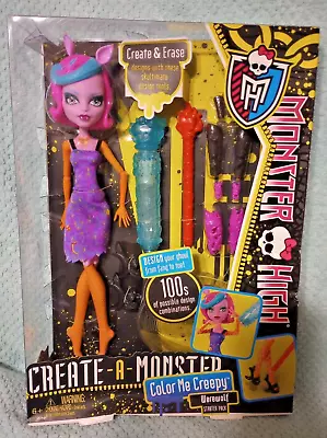 Monster High Create A Monster Color Me Creepy Werewolf Starter Pack NRFB • $19