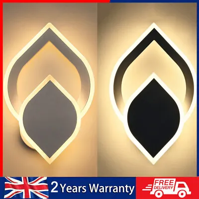 £16.99 • Buy Modern LED Wall Lights Rotatable Lighting Fixture Outdoor Indoor Lamp Lighting