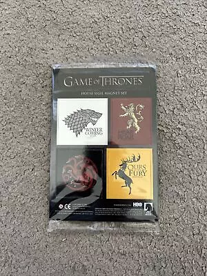 Game Of Thrones House Sigil Magnet Set Brand New Sealed  • £3