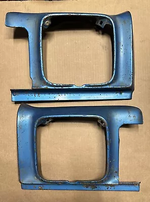 1971 72 Monte Carlo Headlight Bezel Front Fender Extension  Pair LH RH V8 350 • $150