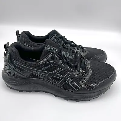 Asics Gel-Sonoma 7 GTX Black UK 8 Unisex Trainers Trail Running Goretex Shoes • £69.99