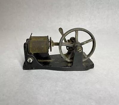 Antique Toy Electric Motor 1910 Cast Iron Base As Is Not Tested • $280