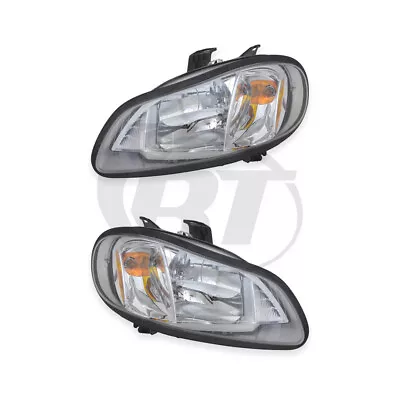 Front Headlights Headlamps For 03-19 Freightliner M2 Left Right Pair Set • $218