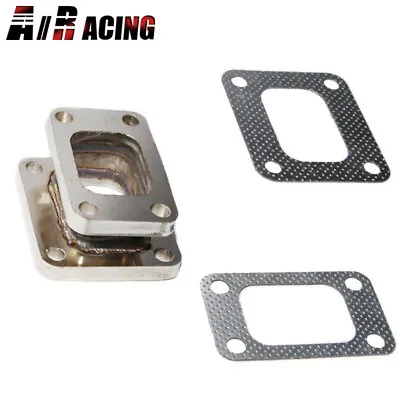 T3 To T4-4 Bolts Turbo Adapter Conversion Flange Stainless Steel And Gasket • $29.99