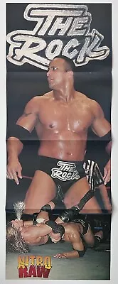 THE ROCK TRIPLE H 11  X 29  Double Sided Poster X-PAC Wrestling Wwf Wwe Wcw Ecw • $7.49