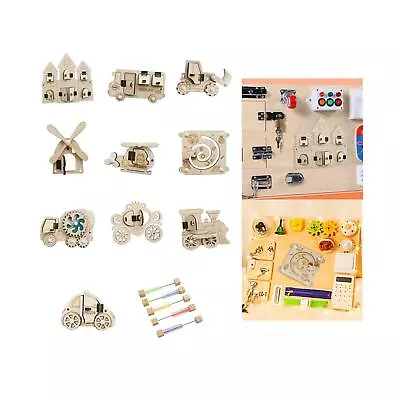 Travel Toy Fine Motor Skills Busy Board DIY Accessories For Travel House Girls • $20.21