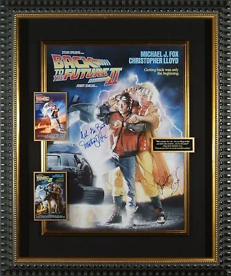 £7950 • Buy Authentic 'Back To The Future 2' Movie Poster Hand Signed By Michael J. Fox + CL