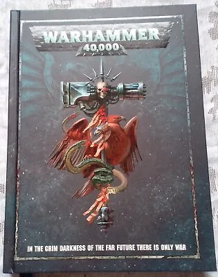 Games Workshop Warhammer 40 000 Hard Cover Rulebook  • £14