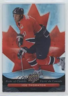 2009-10 Upper Deck McDonald's Pride Of Canada Joe Thornton #PC6 • $6