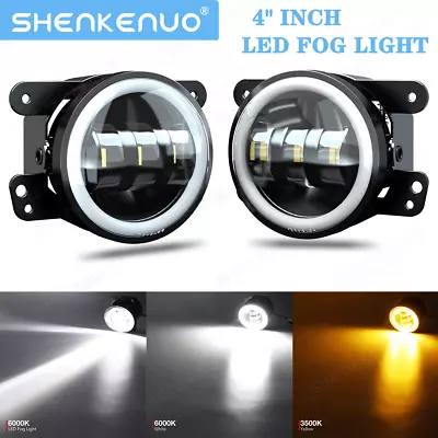 2PCS 4  Inch LED Driving Fog Light Spot Pods For Toyota Tundra Tacoma FJ Cruiser • $53.89