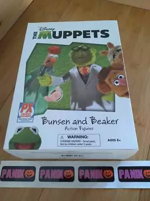 Diamond Select Disney The Muppets Bunsen & Beaker Action Figure Set PX 2021 SDCC • $32.99