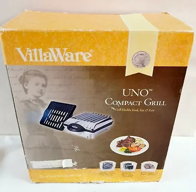 Genuine Villaware UNO Compact Grill Model 2020   • $179.39