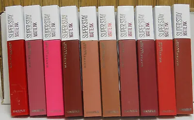 2 Maybelline Super Stay Matte Ink Liquid Lipstick (Sealed)   (Choose Your Color) • $14.99