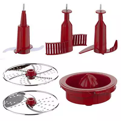 Multifunctional Food Processor Processor Replacement Parts (Red) • $34.93