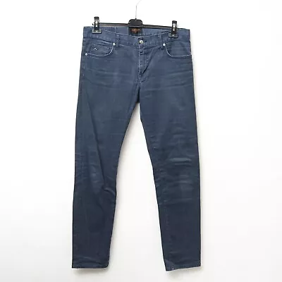 J. LINDEBERG 'Jay Dressed Blue' Men W34 L34 Jeans Denim Pants Trousers Zip Slim • $56.22