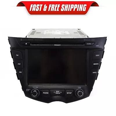 2012-2015 Hyundai Veloster Radio Receiver Am Fm Cd Player Navigation & Bluetooth • $279.99