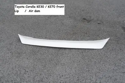 For JDM Corolla KE70 Ke30 Te71 Front Bumper Chin Spoiler Lip Air Dam Spoiler • $186.48