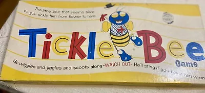 Vintage 1956 Tickle Bee Game Car Vacation Magnet Maze Game With Pen Schaper • $23