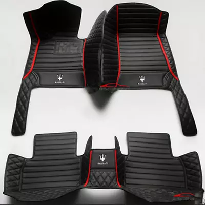 For Maserati All Models Auto Liner Carpets Car Floor Mats Waterproof Front Rear • $44.77