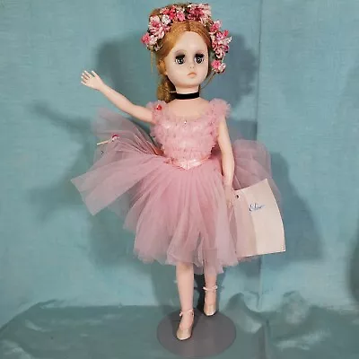 Vintage Elise Ballerina Madame Alexander Doll Co.  19  Sleepy Eye Pink Tutu  • $64.50